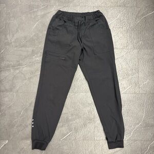 Heart Soul Black Scrub Joggers